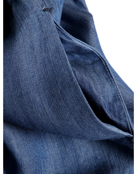 Summer Women's Pants Slim Tencel Denim Wide-leg Pants High Waist Drooping Feeling Loose Ice Silk Casual Mopping Women's Pants